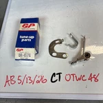 Gp DR-457S Heavy Duty Point Set Guaranteed Parts Tune-up Replacement. Fixed Price $10.00.