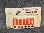 Vintage Nos Autolite AL7 Spark Plugs, Star Logo Ford 52-54, Hudson 55 Rambler 56. Fixed Price $40.99.