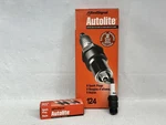 Nos Set Of 8 Autolite Spark Plugs 124. Fixed Price $24.99.