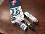 New Nos Vintage Ac Spark # 84TS 5612150 Set Of Plugs Fire Ring Green. Fixed Price $15.00.