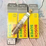 3X Bosch H7DC0 0241235753 Platinum Spark Plugs Fits Mercedes-benz W201 W460 W463. Fixed Price $26.07.