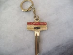 Vintage Chevrolet Corvair Key Crest Chain ...plain Back. Fixed Price $21.99.