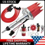 For International Scout Red Hei Distributor 392 345 304 266 + 45K Coil Wires. Fixed Price $226.88.