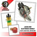 Powerspark Lucas 25D4 Electronic Distributor And DLB105 Gold Sport Coil. Fixed Price $114.12.