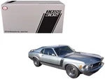 1970 Ford Mustang Boss 302 "special Order" Light Silver Metallic With Black Stri. Fixed Price $147.33.