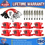 8XHIGH Performance Ignition Coil+spark Plug+wire Chevy Gmc 5.3/6.2L V8 UF413. Fixed Price $155.99.