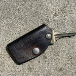 Vintage Rare Nash Leather Key Case Holder Dealership Drewett Garage Maine. Fixed Price $45.00.