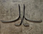 Original 1938 1939 Chevy Front Bumper Brackets Gm Pair Vintage Factory Lowrider. Fixed Price $389.98.
