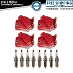 Trq Performance Ignition Coils Spark Plugs Kit Fits 1990-1991 Chevrolet Corvette. Fixed Price $106.85.