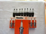 Autolite Motorcraft BF42 Spark Plugs Nos Ford 289 302 352 390 427 428 Mustang. Fixed Price $85.00.