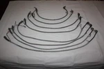 1967 Thru 1974 C2 C3 Corvette Big Block Shielded Spark Plug Wires Survivor 427. Fixed Price $200.00.
