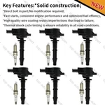 6X UF535 Ignition Coil & Spark Plug For Mercedes-benz C300 E350 G550 ML350 Dodge. Fixed Price $66.61.
