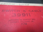 Triumph TR6, Stag Ignition Switch 1973-1976 British Leyland, Lucas 39911 Nos. Fixed Price $496.77.