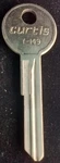 Blank Key Curtis Y-149 Appx 2.25 Uncut New Old Stock Usa Made *choose Quantity*. Fixed Price $5.40.