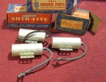 Nos 1939-1948 Nash Ignition Condenser Lot, Boxes, Auto-lite. Fixed Price $19.49.