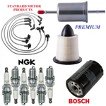 Tune Up Kit Filters Wire Spark Plugs Ford Mustang V6 3.8L 1999-2000. Fixed Price $142.86.