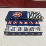 6 Nos Ac Delco C44N Ignition Spark Plug Made In Usa Lot Of. Fixed Price $35.00.