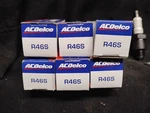 Ac Delco R46S Spark Plugs Lot Of Gto Lemans Firebird Nash Desoto Usa Nos. Fixed Price $39.00.