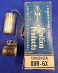 Standard Motor Blue Streak UDR-6X Condenser. Fixed Price $5.00.