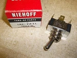 New Niehoff UN141L Toggle Switch *free Shipping*. Fixed Price $9.99.