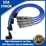 27588 Spark Plug Wires Set For Volkswagen Vw Beetle, Bora, Golf, Gti, Jetta 2.0L. Fixed Price $20.59.