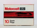 Vtg Motorcraft Ford Spark Plugs ASF42 - Pack Of 10 New Old Stock Sealed!. Fixed Price $39.95.