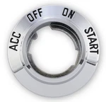 C6TZ-11584-A Scott Drake 66-77 Bronco Chrome Ignition Bezel. Fixed Price $27.99.