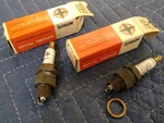 Nos Vintage Ford Autolite Spark Plugs # AL-82 Lot Of Two. Fixed Price $14.99.