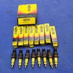 Vintage Accel Spark Plugs 241072 Nos Set Of 8. Fixed Price $25.00.