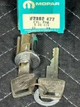 Nos Mopar 1963-1968 Heavy Duty 900/1000 Series Tilt Cab Ignition Cylinder W/keys. Fixed Price $30.00.
