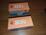 10 Beru Pink Spark Plugs Germany Nos 240/14/3 Mercedes 190SL Porsche 911. Fixed Price $99.00.