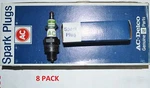 Nos Delco Spark Plugs Cadillac Deville Eldorado Fleetwood Seville 1982 1983. Fixed Price $24.99.