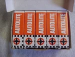 Box Of 10 Nos Autolite Star Logo A903 Racing Spark Plugs Unique Electrode. Fixed Price $35.00.