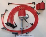 Small Cap Plymouth 1973-1978 400 Red Hei Distributor, Coil & Spark Plug Wires. Fixed Price $229.97.