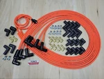 Ton's Universal Ceramic Spark Plug Wire Kit High Temperature Silicone Orange 90*. Fixed Price $124.99.