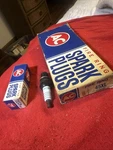 8 Nos Ac 45XL Spark Plugs Fire Ring Gm 5569737 Made Usa. Fixed Price $80.00.