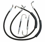 1958 1959 Chevrolet Chevy Power Steering Hoses With Foam Covers 4 Pc Set. Fixed Price $85.00.