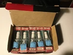 Vintage Champion Spark Plugs N-14Y Nos Set Of 10. Fixed Price $45.00.