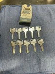 Nos Ford Falcon Key Blanks 1959-1965 Pack Of Ten Ranchero 60 61 62 63 64. Fixed Price $64.98.
