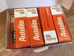 Nos "new Old Stock" Ford Autolite Mercury Spark Plugs X9 BF42 S562. Fixed Price $85.00.