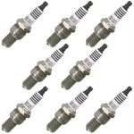 Autolite AR2594 Racing Spark Plugs, 3/4 Reach, Set Of 8. Fixed Price $47.99.