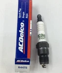 1 - New Genuine Gm Acdelco Spark Plugs R44TS. Fixed Price $8.50.