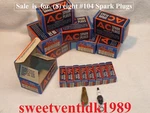 (8) Nos .. AC-104 Spark Plugs Made In Usa Cadillac, Chevrolet, Salle +. Fixed Price $59.00.
