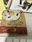 1957-1973 Ford Shelby Mercury Lincoln Nos 8-CYL Distributor Upper Breaker Plate. Fixed Price $35.00.