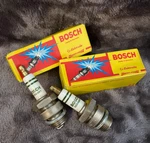 M225T1 Nos Original Bosch Spark Plugs 18MM Fl Wla Knuckelhead Vintage #135. Fixed Price $24.99.
