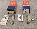 2 Nos (new Old Stock) Atlas Ignition Parts 656100 & 656155 Contact Set.. Fixed Price $17.99.