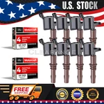 Ignition Coils Brown Boot + 8 Motorcraft SP509 Spark Plugs Ford DG521. Fixed Price $178.52.