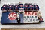 Nos Acniter Spark #CR43, Gm #5569901, Box Of Plugs, Circa 1970. Fixed Price $40.00.