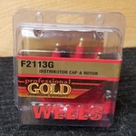 Nos Wells Gold Distributor Cap & Rotor Mercury Ford Car 1984-94 Truck Van. Fixed Price $12.12.
