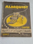 Original 1957 58 Almquist Hot Rod & Custom Catalog Drag Racing Nhra. Fixed Price $88.00.